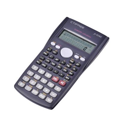 China Factory Wholesale Price 2 Line Scientific LCD Display 240 Function Student Professional Math Scientific Calculator For Exam for sale