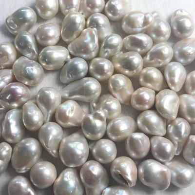 China Loose High Luster Pearl 16-18mm Loose Freshwater Pearl Baroque Shapes Natural Frewshwater Pearl Necklaces Clearance For Party for sale