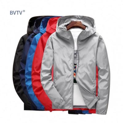 China IVY High Quality Stylish Windbreaker QUICK DRY waterproof sports jacket plus size custom made jacket for men for sale