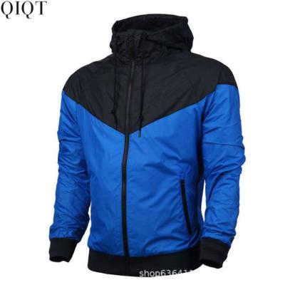 China Casual Fashion Breathable 2021 Spring And Autumn Long Sleeve Anorak Jacket Waterproof Men's Coats Loose Outdoor Streetwear for sale