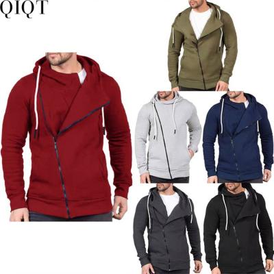 China Wholesale Fashionable Patchwork Solid Zipper Anti-Wrinkle Fleece Hoodies Mens Pullover Hoodies Men's Hoodies 100% Cotton Custom for sale