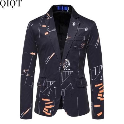 China 2021 Fashion Casual Printed Casual Jacket Men's Simple Anti-wrinkle Buckle Men's Jackets Custom Jacket Men for sale