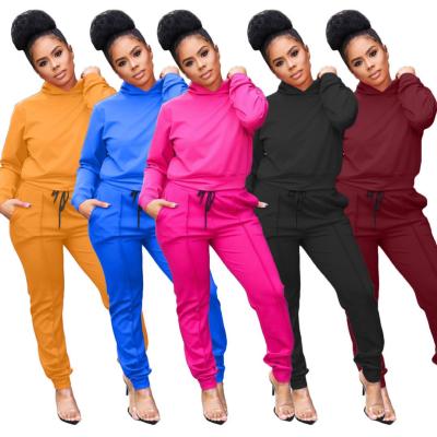 China Autumn Overall QUICK DRY Long Pants Suit Jogging Loungewear Women Set Designer Set Two Piece Women Sweater for sale