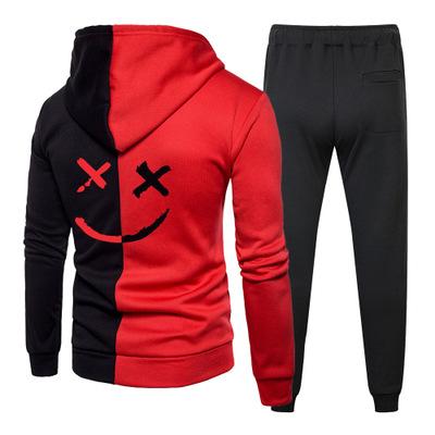 China 2021 Two-Piece IVY Men's Sports Wear New Autumn Sweater Youth Hooded Casual Personality QUICK-DRY Sportswear for sale