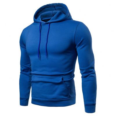 China IVY Spring Long Sleeved Pullover Anti-Shrink Hoodie Pure Cotton Plus Size Men's Fitness Sportswear for sale