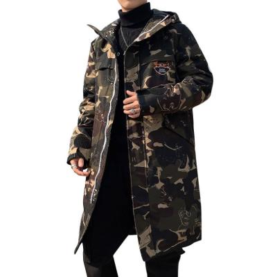 China IVY viable 2021 new winter Korean camouflage thick handsome all match jacket men's sports down jacket for sale