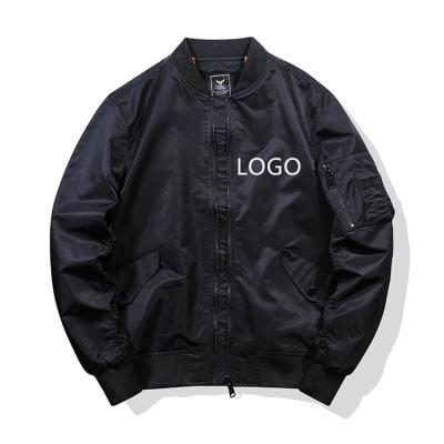 China IVY Trendy 2021 Breathable Casual Cargo Jacket Men Custom LOGO Workout Sports Coat Bomber Jacket for sale