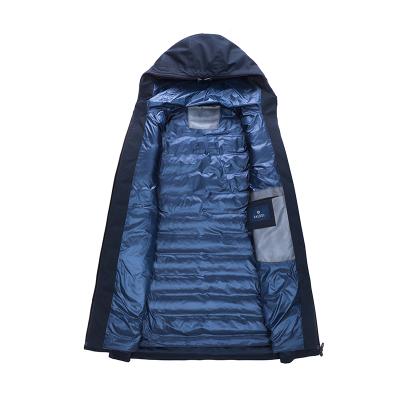 China High quality waterproof high quality safe material down jacket for men's clothing for sale