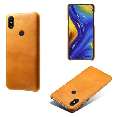 China Factory Direct Selling Shockproof PC Hard Leather Two In One Shockproof Eco Friendly Phone Case For Xiaomi Mix3 for sale