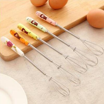 China Kitchen Ceramic Cake Beater Cake Handle Fashion Bear Handle Baking Mixer for sale