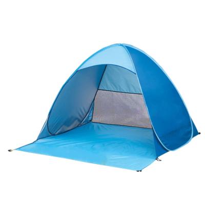 China Diagonal Tying Type Fully Automatic 2 Seconds To Open Beach Shade Tent Outdoor Camping for sale