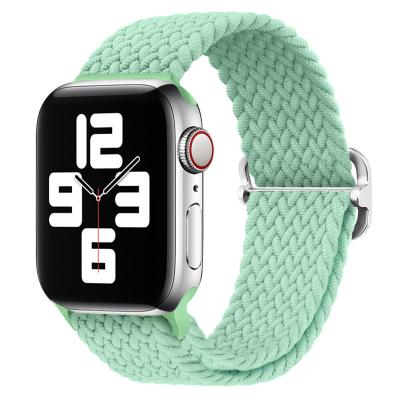 China Apple Watch Unisex Nylon Apple Strap Braided Stretch Adjustable One Piece Watch iwatch for sale