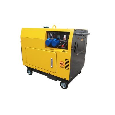 China Agricultural / Construction industry high quality silent portable diesel generator 5kw 5kva 6kw 7kw with low price for sale