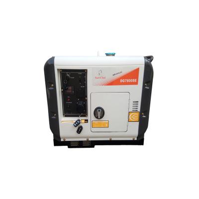 China New style 6kw 6kva small super silent portable electric power portable diesel generator for sale for sale