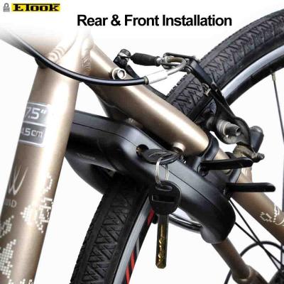 China ETOOK Anti-saw / Knock / Shear Easy Installation Bicycle Lock Frame Horseshoe Lock for sale