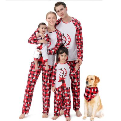 China QUICK DRY Drop Shipping New Pajamas Nightgown Printing Sleepwear Custom Christmas Pajamas for sale