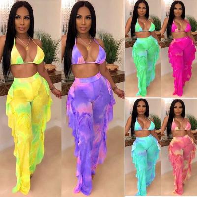 China Wholesale Designer Breathable Print Matching Swimwear 2 Piece Women Big Swimsuit Custom Color Changing Designer Swim Trunks for sale