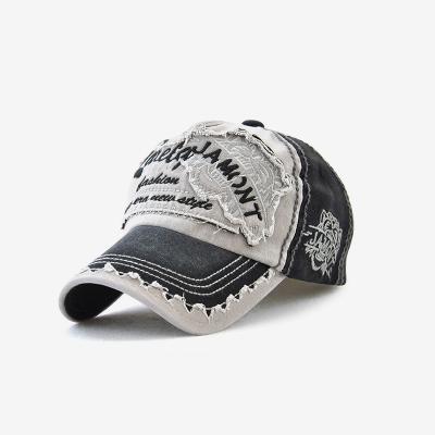 China American COMMON American hat outdoor sports embroidered style with tiger shape baseball hat manufacturers for sale