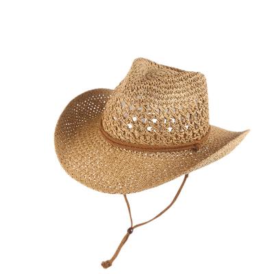 China Cavity Jazz Top Straw Hat European image and American beach Straw Hat from Panama fashion summer sunscreen for sale