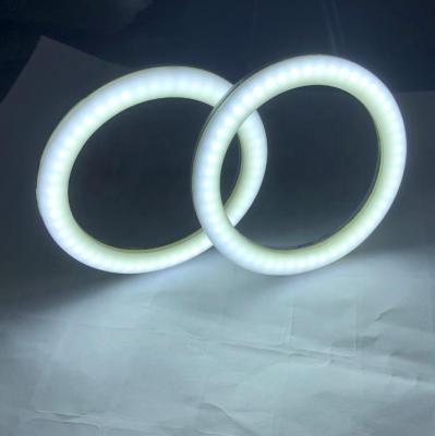 China Angel Eyes Factory Wholesale LED Light Guide Long Life IPHCAR Red Blue White Halo LED Ring for sale