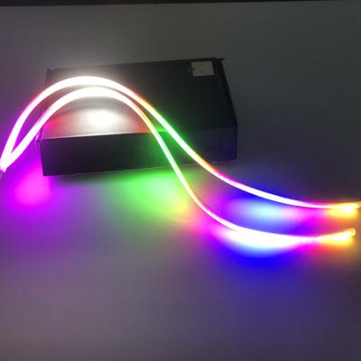 China Universal Car 60CM Waterproof Flexible Car Led Sequential Led Daytime Running Light Scan Mode DRL LED Turn Signal Lights for sale