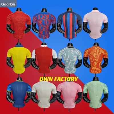 China Quick Dry Breathable Comfortable Equipaciones de futbol Maillot de football Football wears for sale