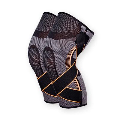 China 2023 Hot Breathable Customize Elastic Pressure Sports Protective Gear Out Of Door Nylon Rotational Sports Kneelet for sale