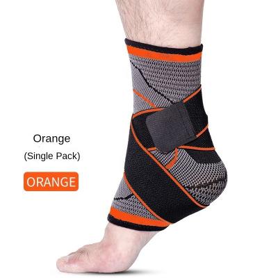 China New Design OEM Free Sample Factory Price Ankle Support Ankle Bandage Breathable Nylon Compression Sleeves Basic Brace Bag Green for sale