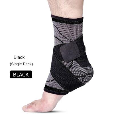 China New Design Free Sample Factory Price Ankle Support Ankle Bandage Breathable Nylon Compression Sleeves Basic Brace Bag Green for sale