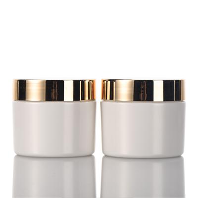 China Skin Care Serum Wholesale Luxury Empty Cosmetic Jars Face Cream Packaging Skincare Cream Plastic Jar Containers for sale