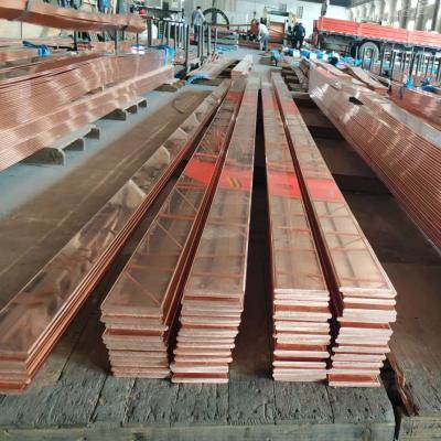 China Construction C11000 25*3mm thickness flat bar/copper bus bar/copper rod for sale