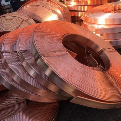 China Waterproof 0.01-300mm thickness C1100 pure copper strip/copper coil/tinned copper strip aluminum factory for sale