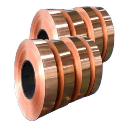 China Factory Supply Low Price C11000 C1100 Industrial T2 99.99% Pure Copper Strip And Copper Coil for sale