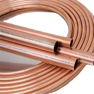 China State Or Refrigerator 99.99% Pure Copper Tubes C10200 Pancake Copper Pipe Coil Air Conditioning Copper Coil for sale