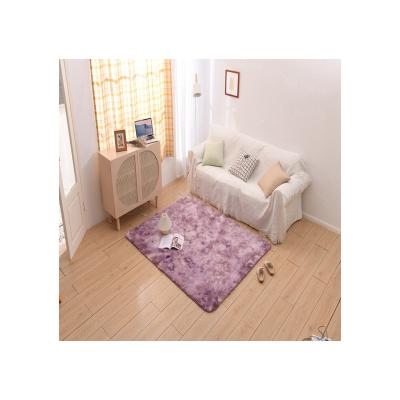 China Stain Resistant Custom Knitted Chunky Plush Rug Children Bed Covering Room Encanto Fleece Floor Mat Bathroom for sale