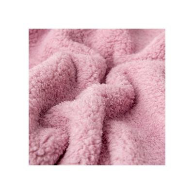 China Anti-static Sofa Composite Process Wool Fleece Thick Puffy Winter Beds Adult TV Stock Blanket Heavy Blanket for sale