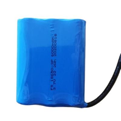 China Toys 18650 Battery Pack 3.7v 6000mah Lithium Ion Battery Pack 18650 2000mah 3P for sale