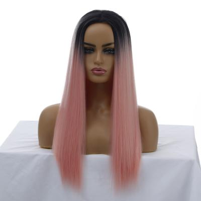 China Wholesale Silky Straight Long Wave Multi Colors Women Various Hair Wigs New for sale