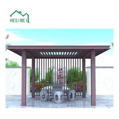 China 100% Outdoor China Chinese Style Pergola Gazebo UV Protected Wholesale Hot Sale Outdoor Aluminum Canopy for sale