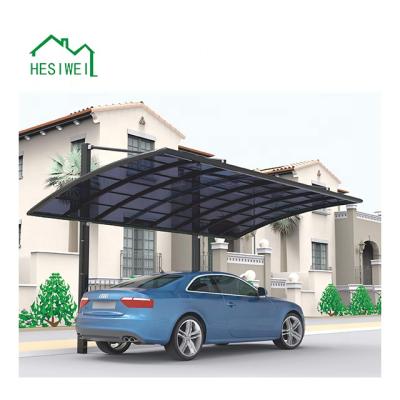 China Wind And Rain Resistant Aluminum Parking Lot Car Port / Parking Lot Canopy for sale