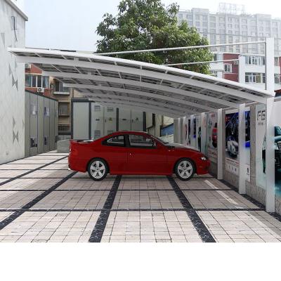 China Polycarbonate Parking And Aluminum Car Parking Lot /Car Shade Port / Car Garage Price For Parking Lot for sale