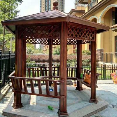 China Easily Assembled Patio Modern Outdoor Aluminum Pergola Opening Cleret Roof for sale