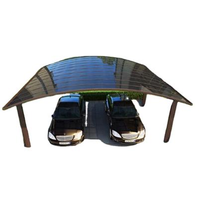 China Resistant outdoor parking patio cover aluminum wind and rain carport car shelter tent for sale