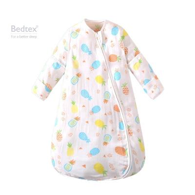 China Breathable Baby Photography 4 Season SLliner Muslin Baby Sleeping Bag for sale