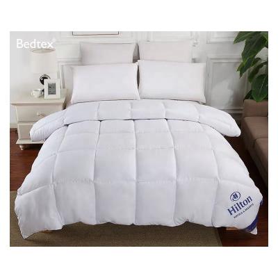 China Home King Size Comforter Sets , Hotel Blanket Bedroom Brand Name Hilton Comforter Twin Bed for sale