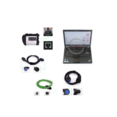 China new 202106 mb sd c4 mid band sd c4 truck xentry tools with multiplexer mb sd c4 car auto diagnostic scanner full set t420 laptop mb star for sale