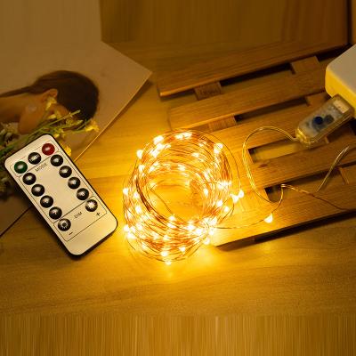 China Battery Power String ight USB Socket Powered 8 Modes Fairy Lights For Chirstmas Weddings Party Wall Decorations for sale