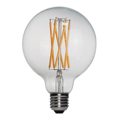 China LED Filament Led Bulb Globe 360 ​​Degree LED Filament Dimmable 8w G125 LED Big Lamp e27 Bulb for sale