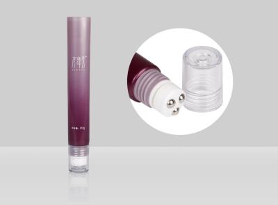 Chine Tubes cosmétiques d'oeil de crème de coutume vide des tubes 10-25ml avec de la bille d'acier inoxydable de massage à vendre