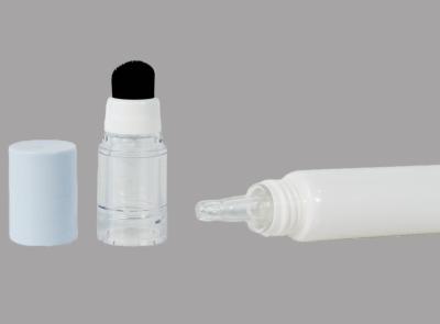 China Plastic Dropper Cosmetic Tube Packaging Eye Cream Essence Tube With Sponge Head Detachable for sale